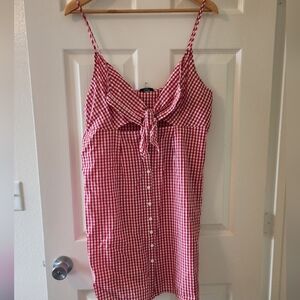 Gingham Dress